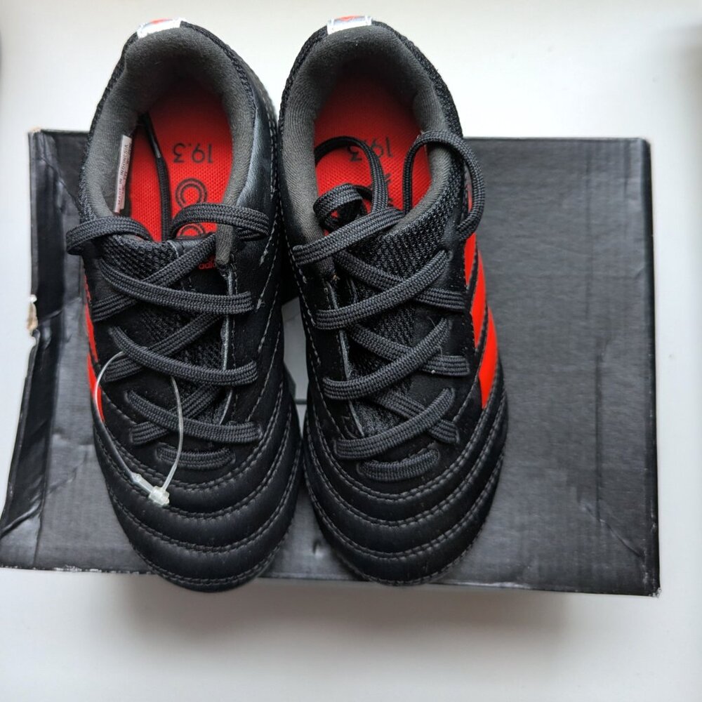 Adidas Copa 19.3 FG Kid's Boy's Soccer Cleats F35465 Black Red Silver Sz 10.5 - Picture 6 of 6